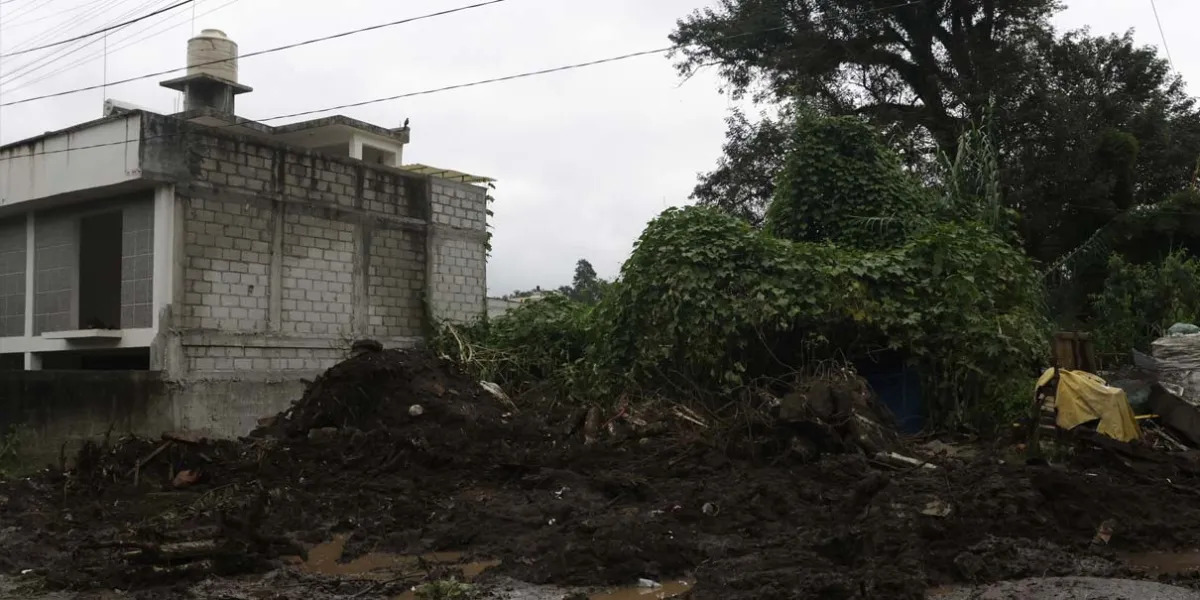 Pendiente la reconstrucción de casas afectadas por lluvias en la Sierra Norte de Puebla