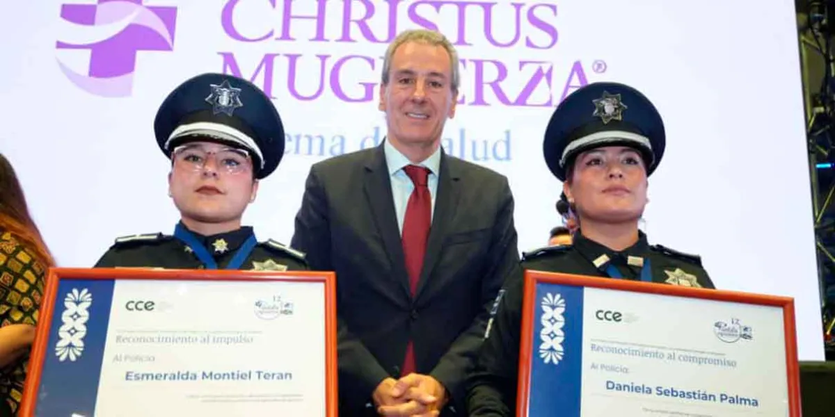 Pepe Chedraui reconoce labor de policías y cuerpos de auxilio en la 12ª edición de “Puebla Agradece”