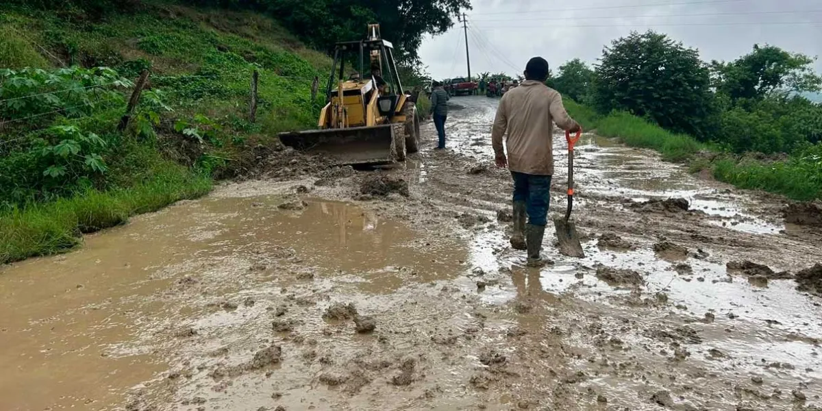 Tormenta dejó incomunicadas a tres comunidades de Francisco Z Mena