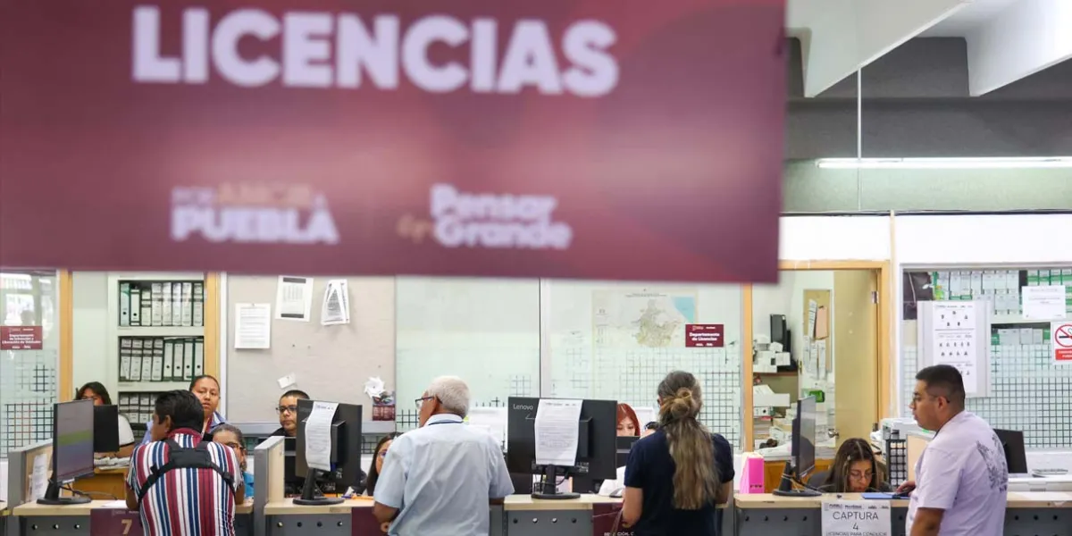 Trámite de licencias en Puebla baja 10%; tasa de reprobación llega a 8.5%