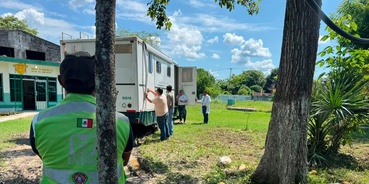 IMSS despliega operativo médico tras inundaciones en Puebla, Veracruz e Hidalgo