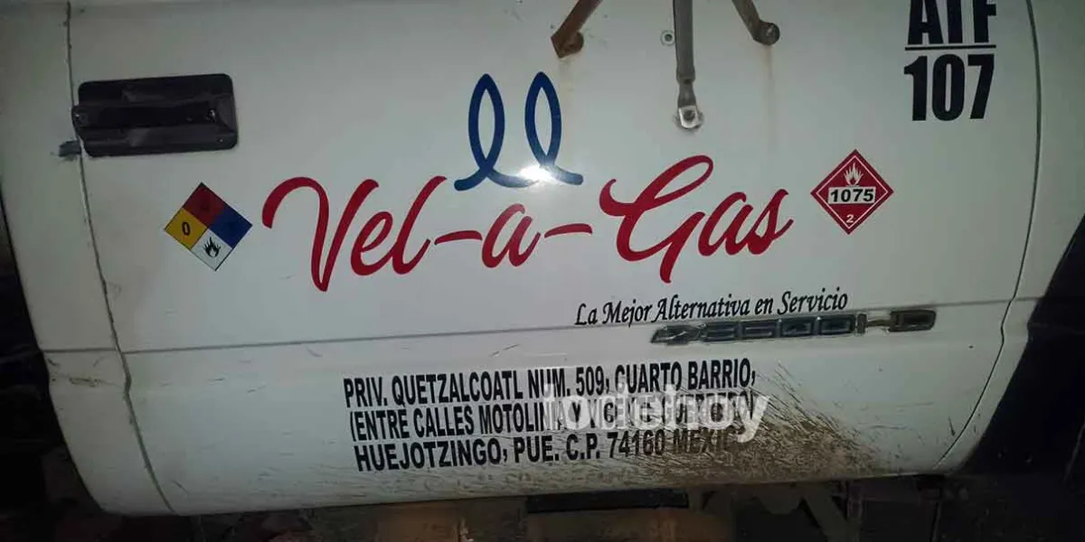 Tensión en San Matías Tlalancaleca por aseguramiento de pipa con gas LP
