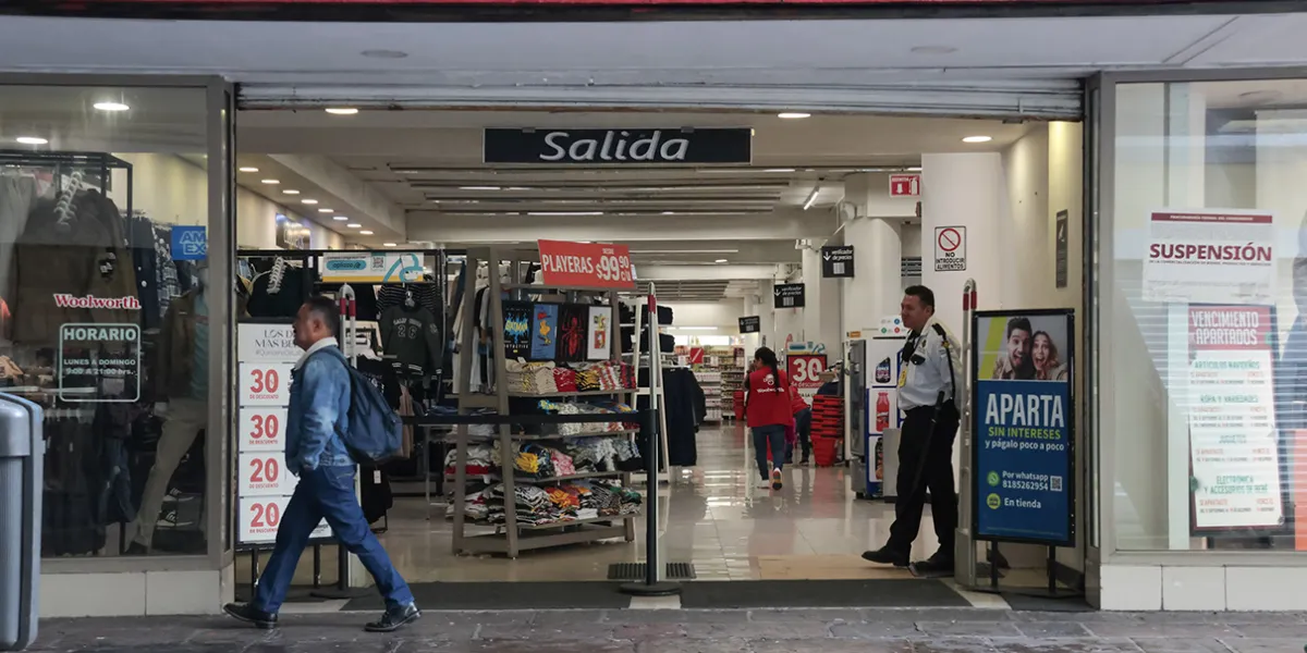 Profeco suspende a tienda Woolworth en Puebla por promociones engañosas