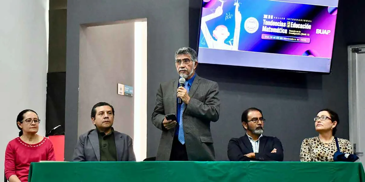Impulsa BUAP reflexión docente en el XII Taller Internacional de Tendencias en Educación Matemática