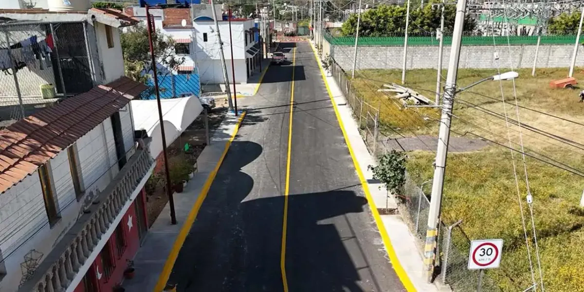 Atlixco mejora conexión vial con Tianguismanalco con inversión de 4 mdp