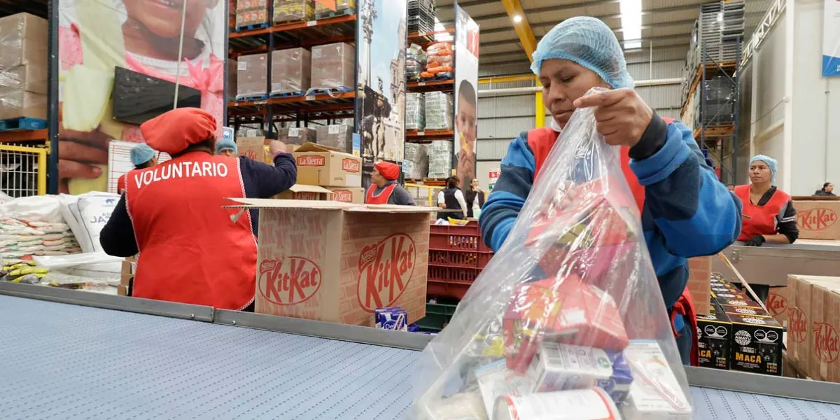 Fundación Banco de Alimentos recibió cinco toneladas de alimento de Canaco 
