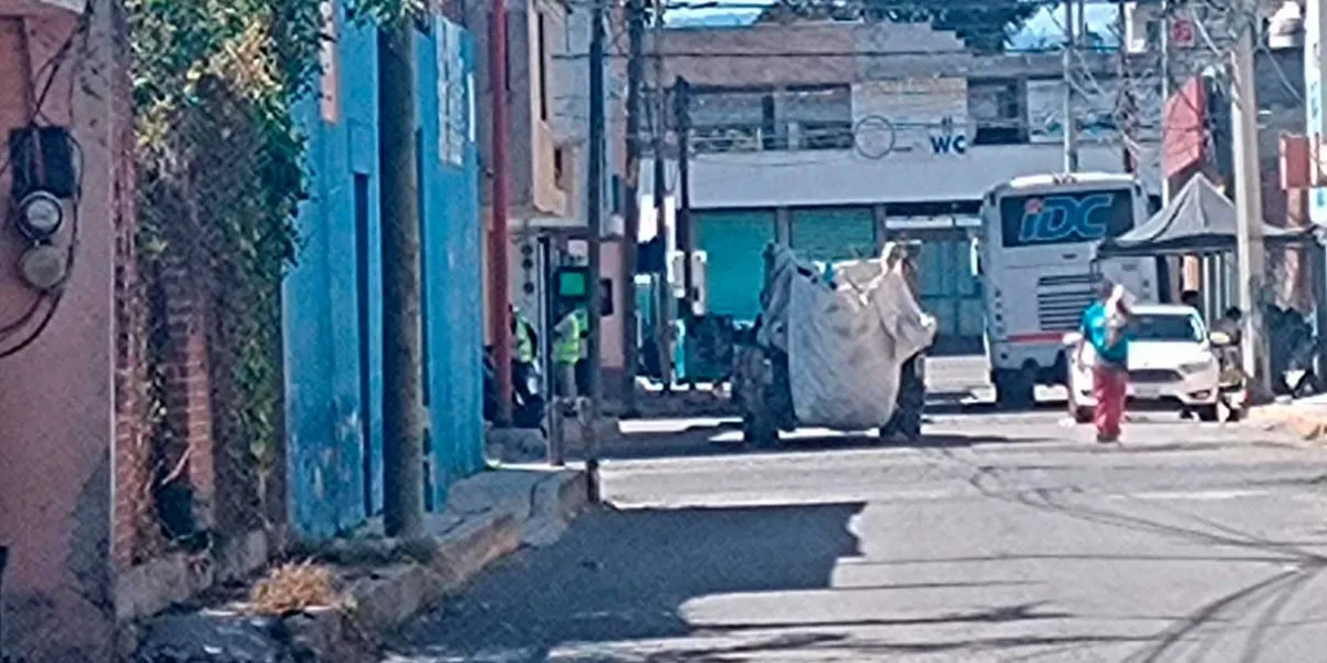 Comienzan a dejar las carretas y caballos para recolectar la basura en Texmelucan 