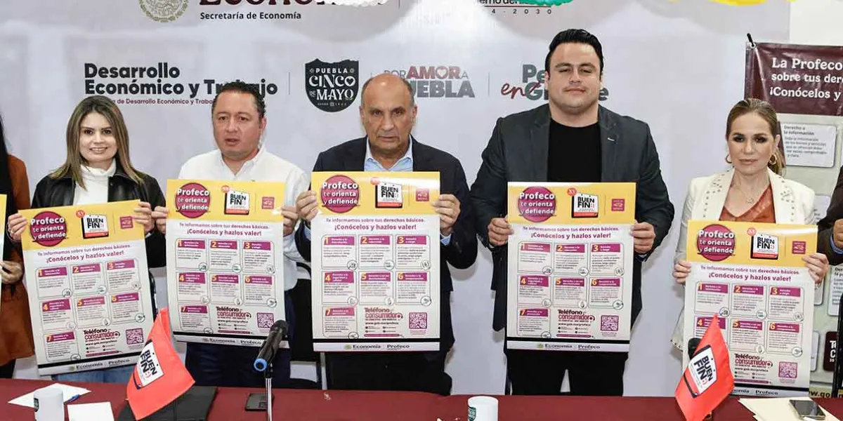 El Buen Fin 2025 dejará derrama económica de 5 mil 800 millones en Puebla