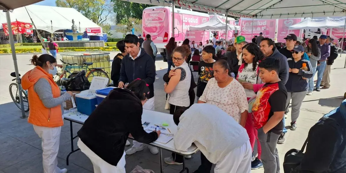 Caravana de la Mujer brinda atención gratuita a más de mil cholultecas en San Pedro Cholula