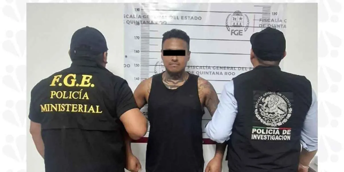 Fiscalía de Puebla captura en Cancún a hombre acusado de trata de personas contra su esposa
