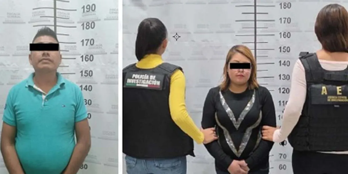Detienen a padres que golpeaban y encerraban a sus hijas menores en Puebla
