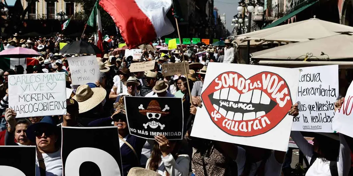 Jóvenes de la marcha Gen Z fueron criminalizados por autoridades, acusa diputada del PRI en Puebla