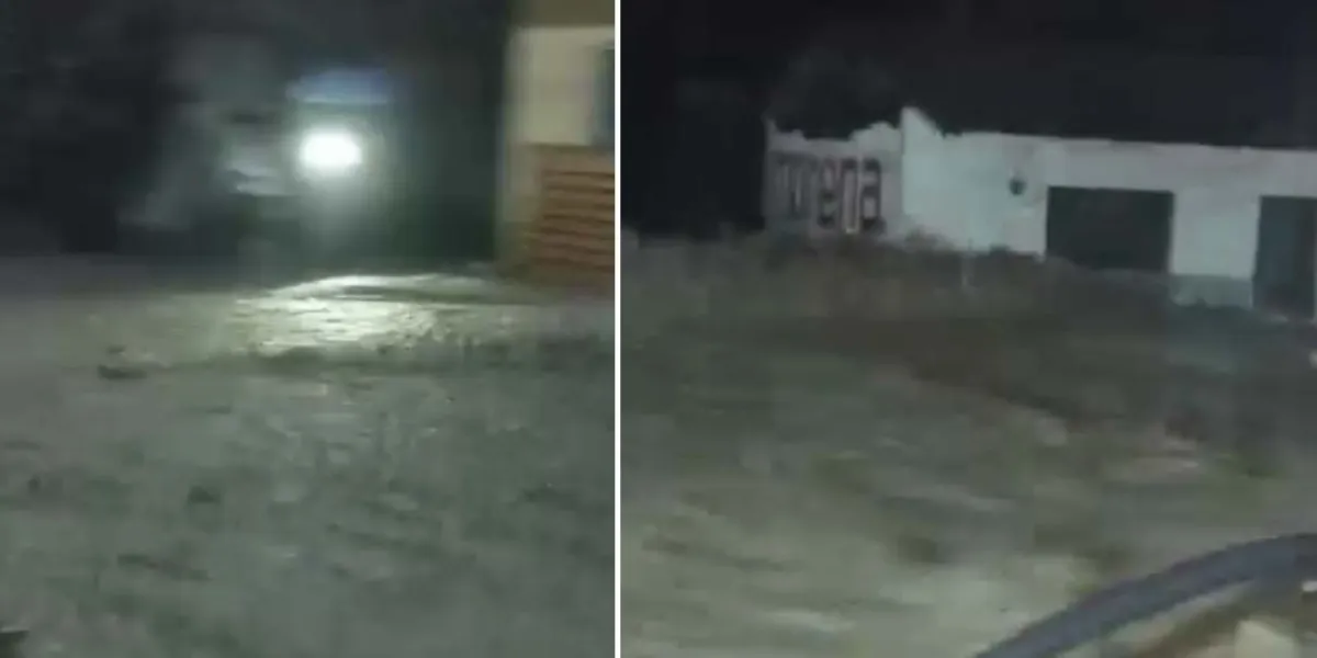 Lluvias desbordan el Río Necaxa e inundan Chicontla; viviendas dañadas y la zona sin luz