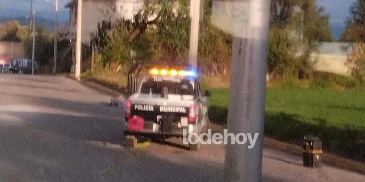 Madrugada violenta en Texmelucan: asesinan a hombre en San Salvador El Verde