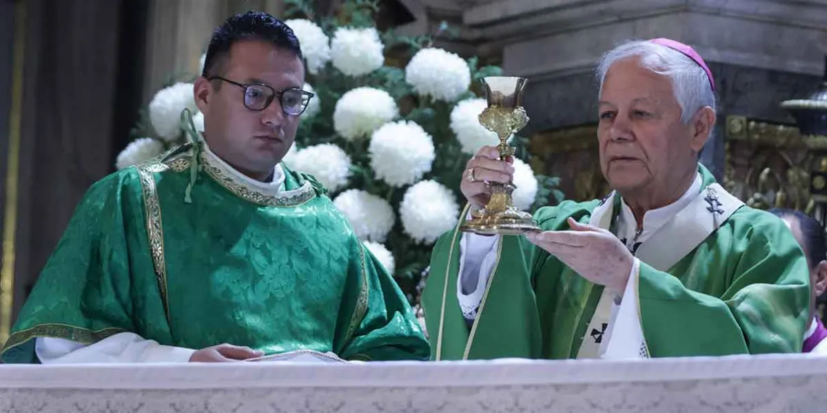 Arzobispo Víctor Sánchez alerta sobre “cultura de la muerte” y pérdida de valores en Puebla