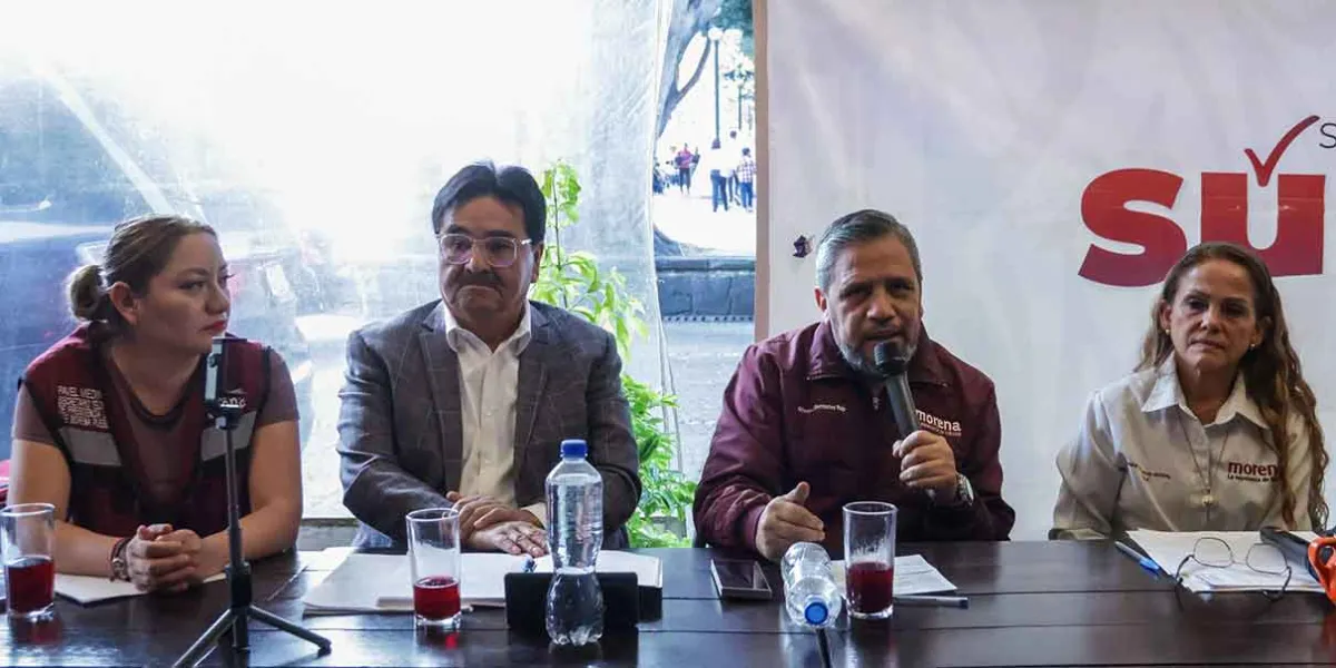 Morena Puebla confirma participación en marcha nacional por los siete años de la 4T