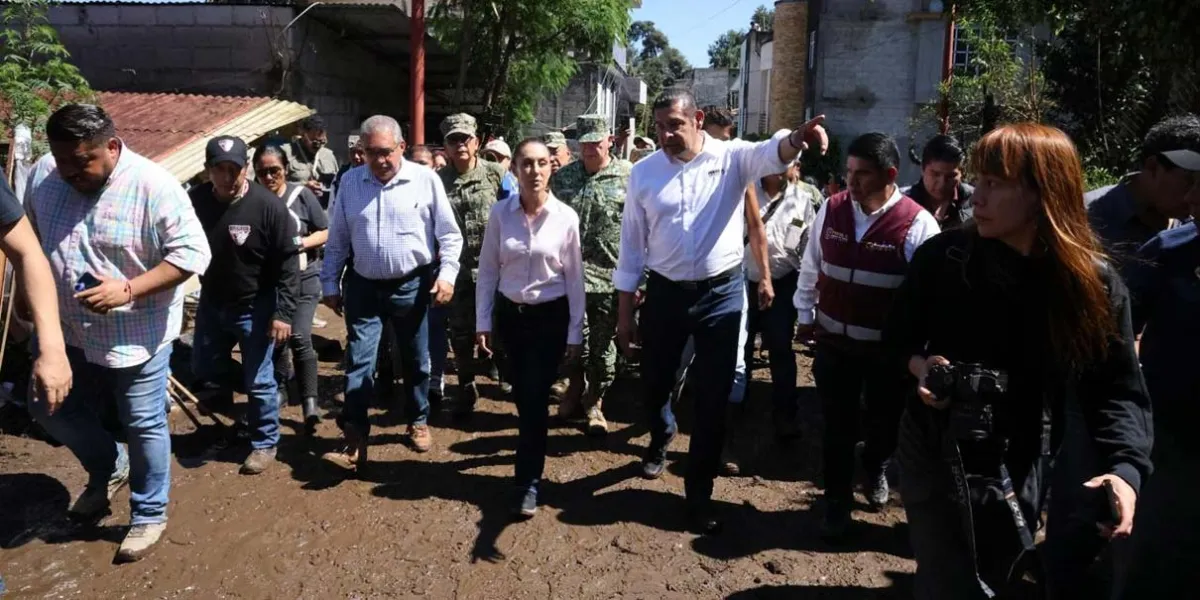 Sheinbaum visitará Puebla para evaluar atención a damnificados