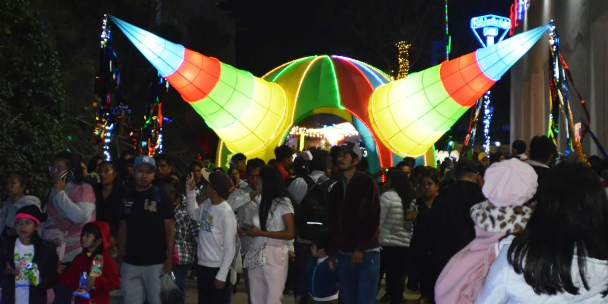 Villa Iluminada 2025 en Atlixco atrae a más de 90 mil visitantes en solo tres días
