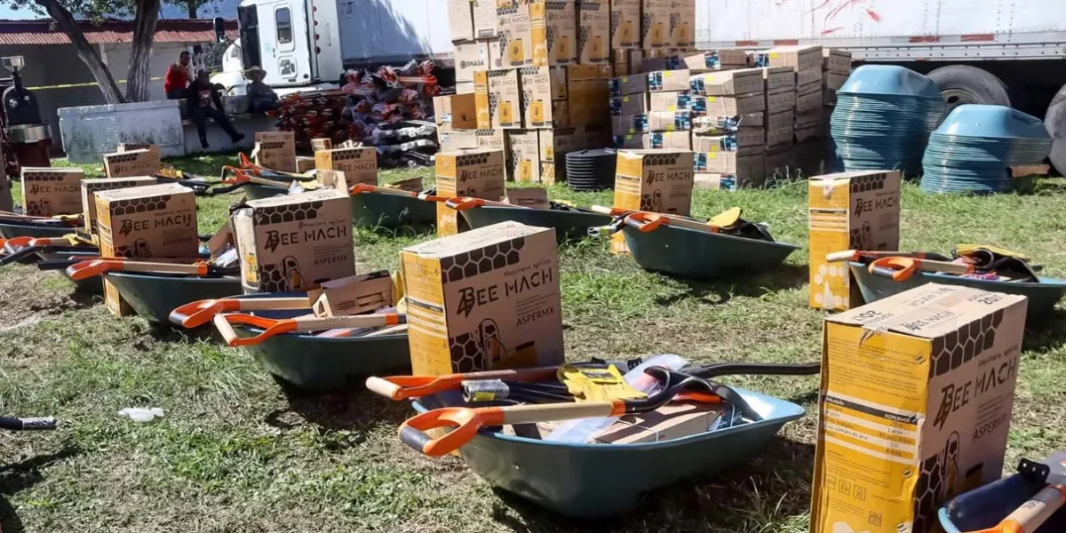 Xicotepec recibió más de 10 mil apoyos para productores y familias