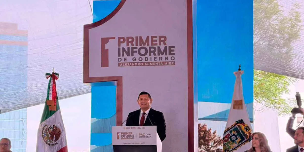Armenta rinde su primer informe y destaca proyectos visionarios