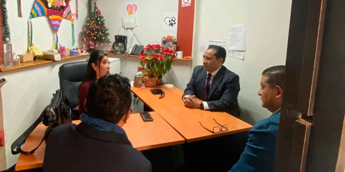 Autoridades de la FGE visitan Centro de Bienestar Animal de Cuautlancingo