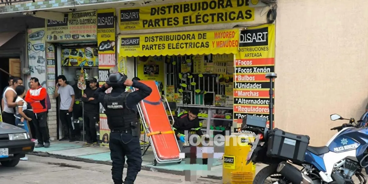 Balean a Hombre fallece tras recibir ocho disparos en Texmelucanen Texmelucan; fallece en Hospital Integral tras ataque armado