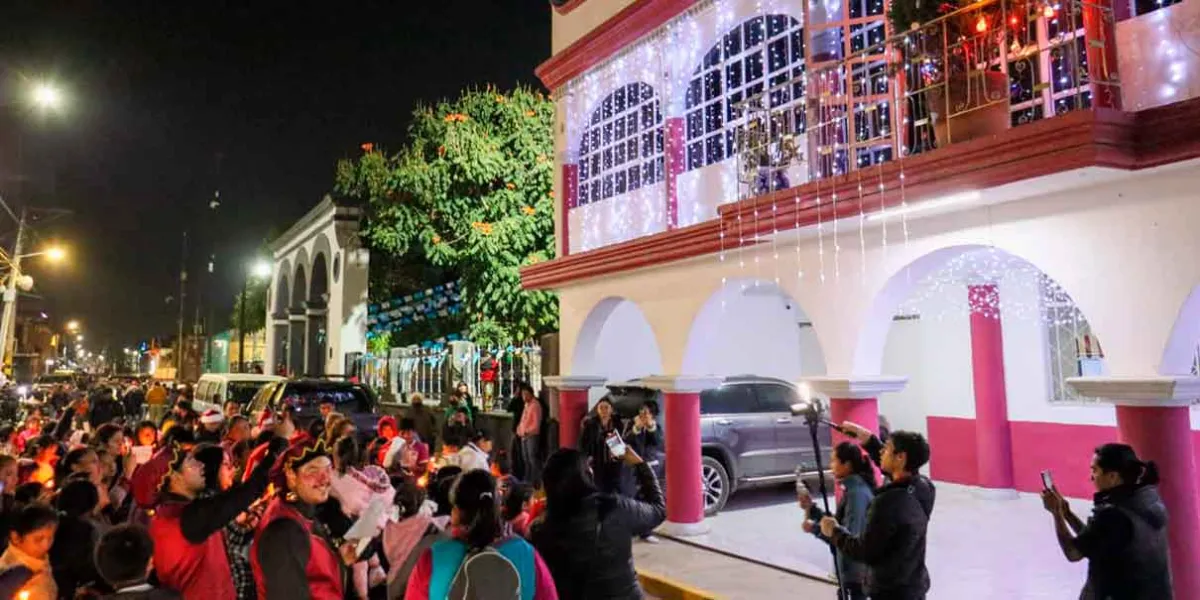 San Pedro Cholula fortalece la convivencia familiar con posadas en juntas auxiliares