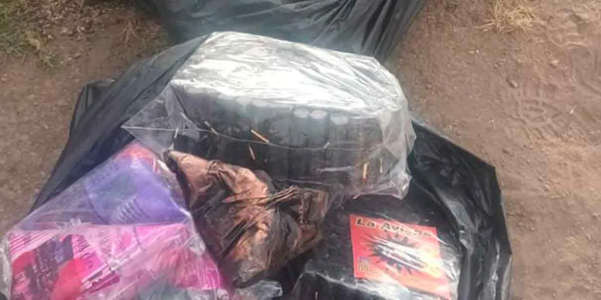 Confiscan pirotecnia en Serdán para evitar tragedias