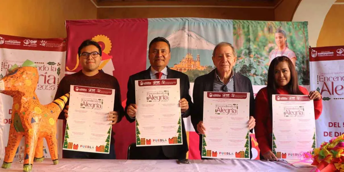 Coronango presenta el festival Encendiendo la Alegría 2025 para impulsar convivencia y turismo