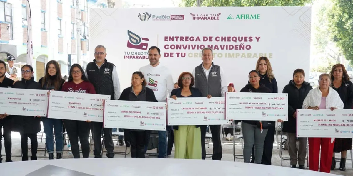Créditos de hasta 149 mil pesos sin intereses: el nuevo impulso del Ayuntamiento a negocios poblanos