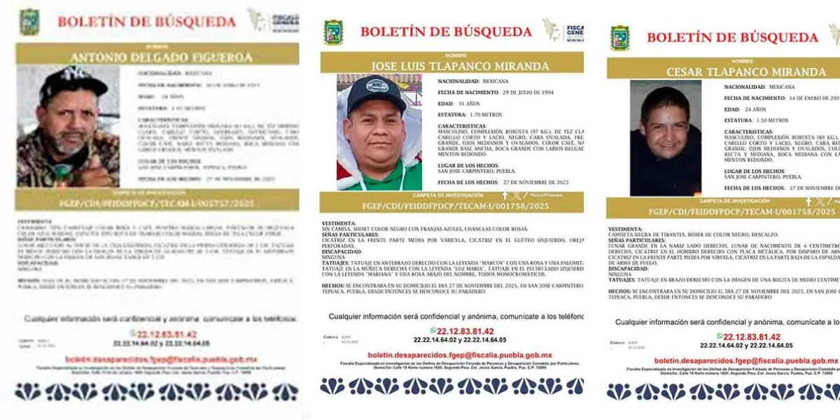 Par de hermanos son reconocidos entre los ejecutados de Nopalucan 