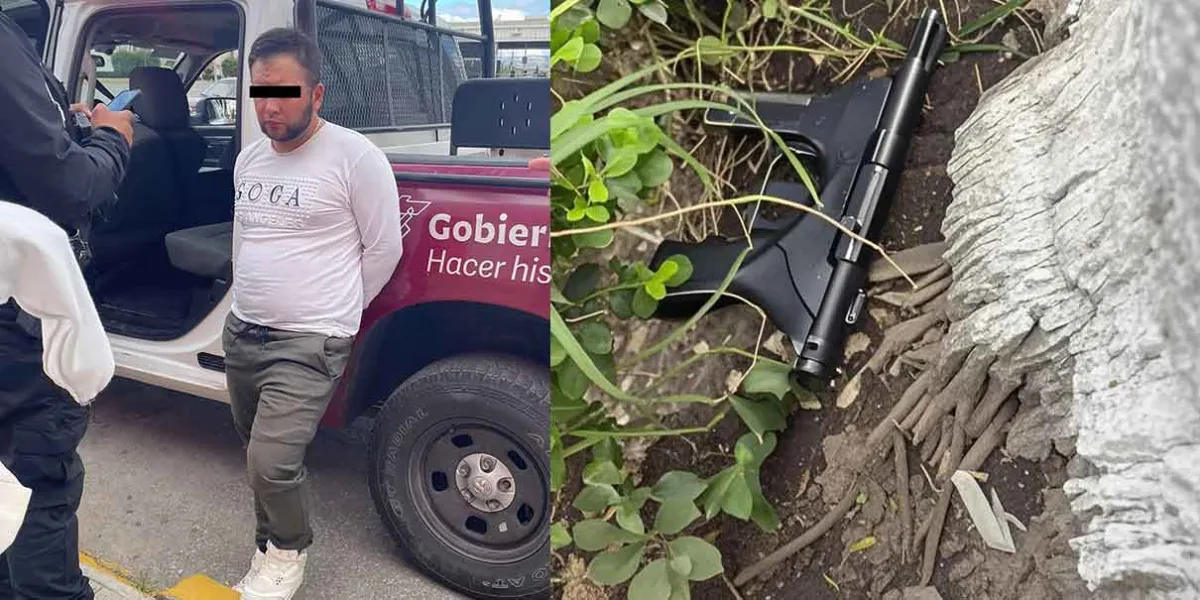 Detienen a presunto asaltante de cuentahabiente en Texmelucan