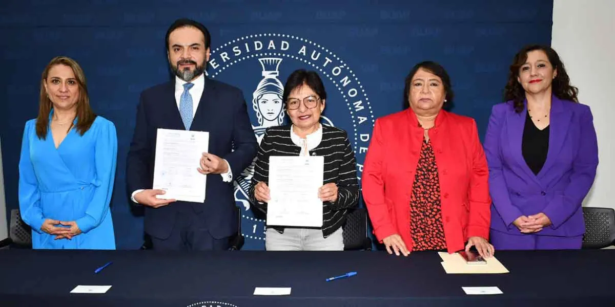 Firman convenio BUAP y la Auditoría Superior del Estado de Puebla