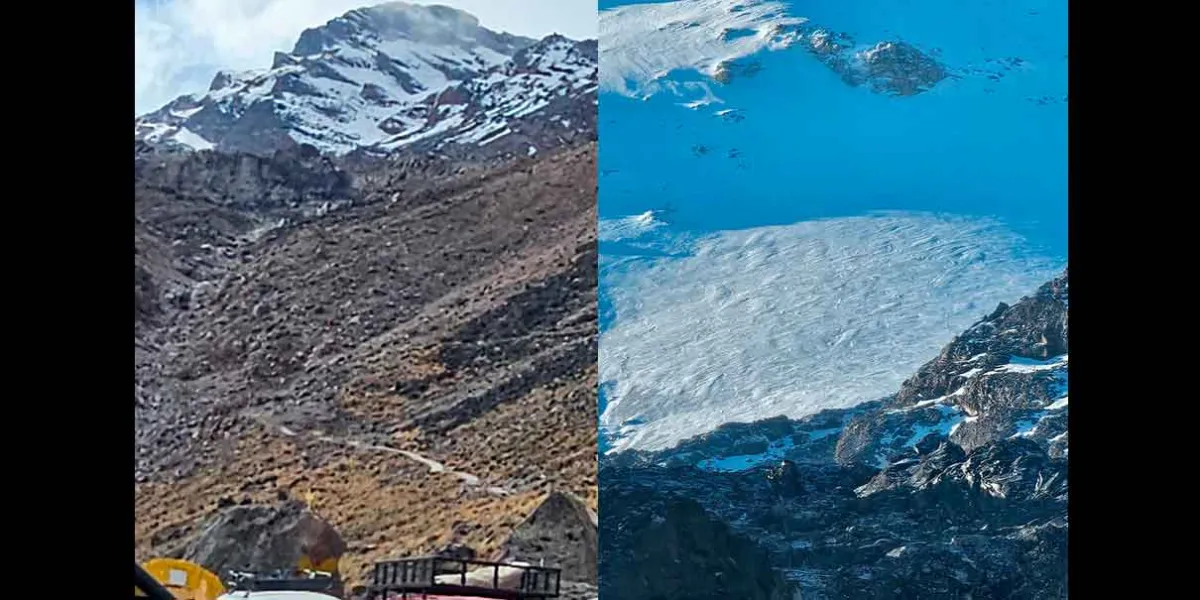 Activan operativo de rescate en el glaciar de Jamapa tras accidente