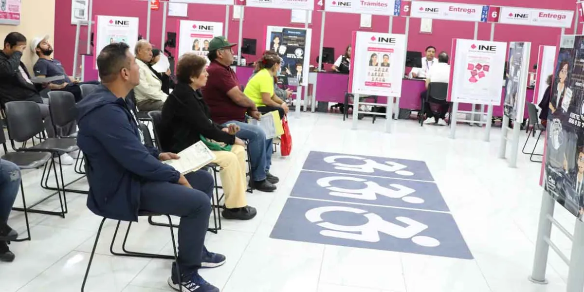 Hay 48 módulos para renovar la credencial para votar del INE