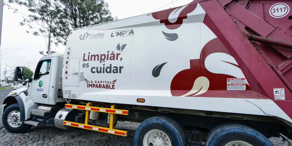 No saques tu basura, suspensión de recolección en Puebla durante Navidad y Año Nuevo