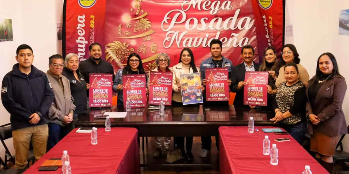 San Pedro Cholula anuncia Mega Posada Navideña 2025 con gran elenco y tradición