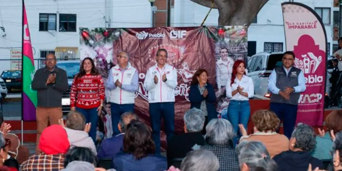 José Chedraui y DIF llevaron posadas navideñas a Xilotzingo y La Margarita 