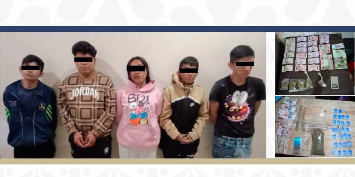 Detienen a “Los Keos”; robaban, asaltaban y vendían droga en la capital  