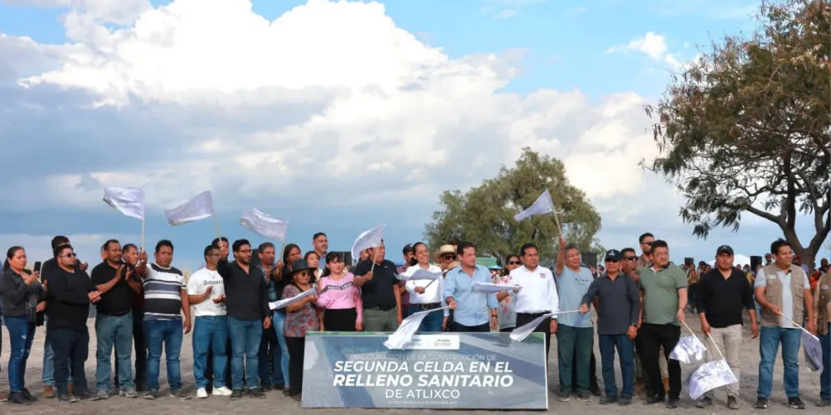 El relleno sanitario intermunicipal de Atlixco entra en una nueva etapa