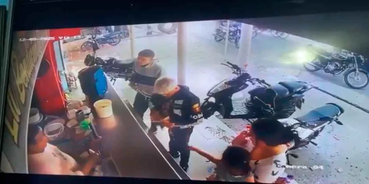 VIDEO BRUTAL. Sicario se hace pasar por cliente y asesina al dueño de un local en Barranquilla