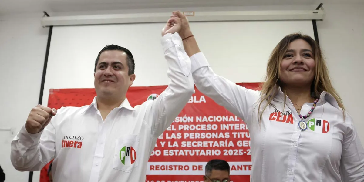 Xiltlalic Ceja y Rivera Nava, liderarán al PRI estatal; 2027, su primer reto