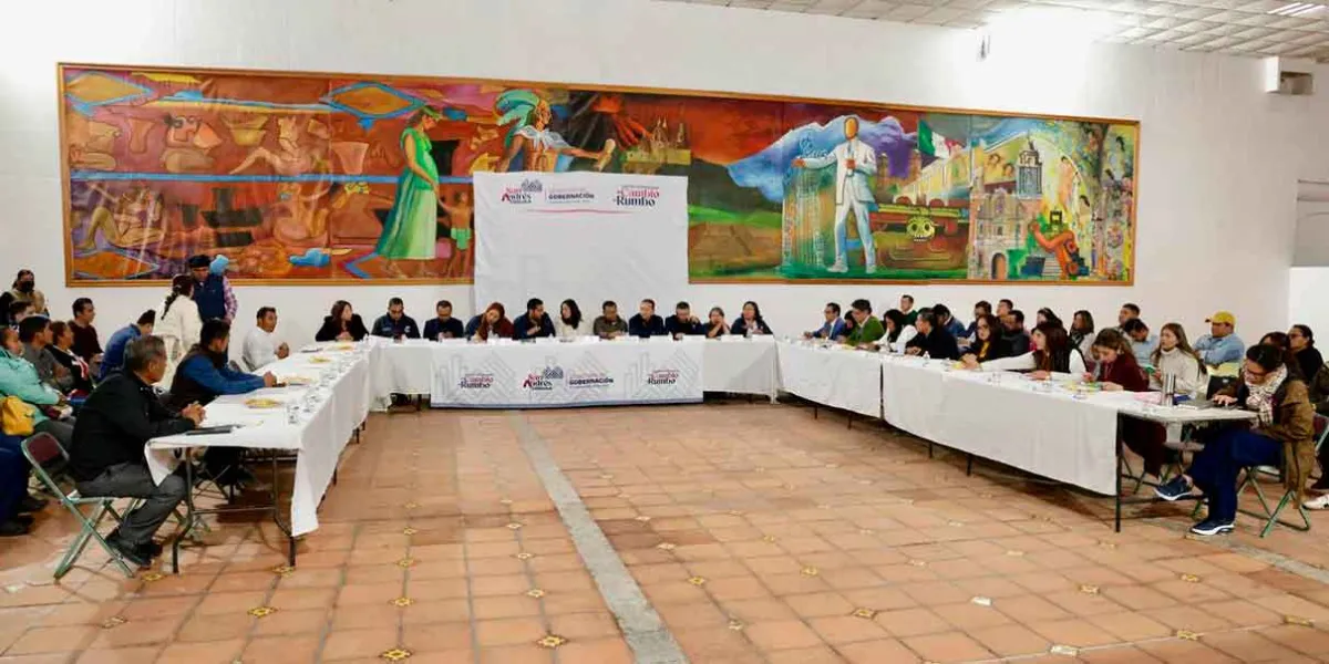 Lupita Cuautle fortalece coordinación con autoridades auxiliares en San Andrés Cholula