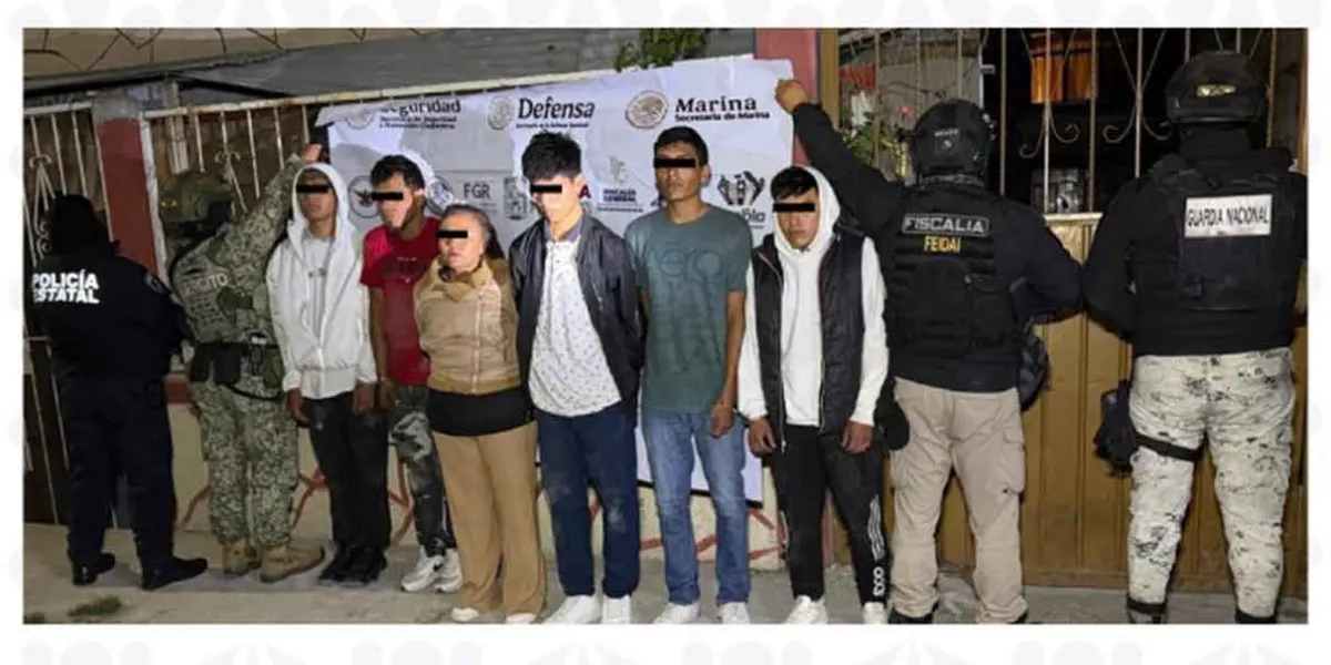 Desmantelan banda de narcomenudistas en Amozoc; detienen a seis personas