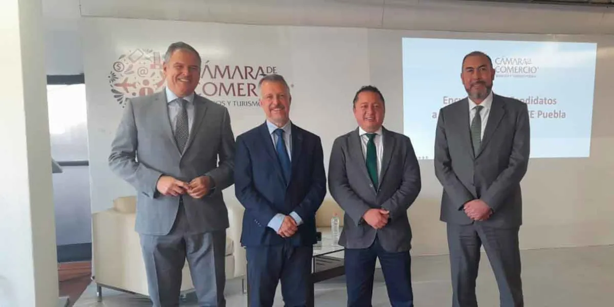 Aspirantes al CCE Puebla coinciden en fortalecer seguridad y certidumbre jurídica para detonar inversión