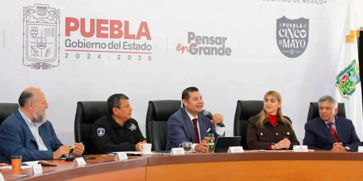 Alejandro Armenta, seguridad en Puebla 
