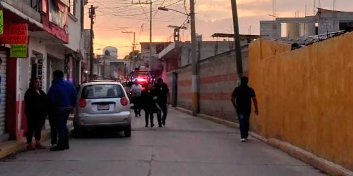 Matan a balazos a un hombre en Texmelucan 