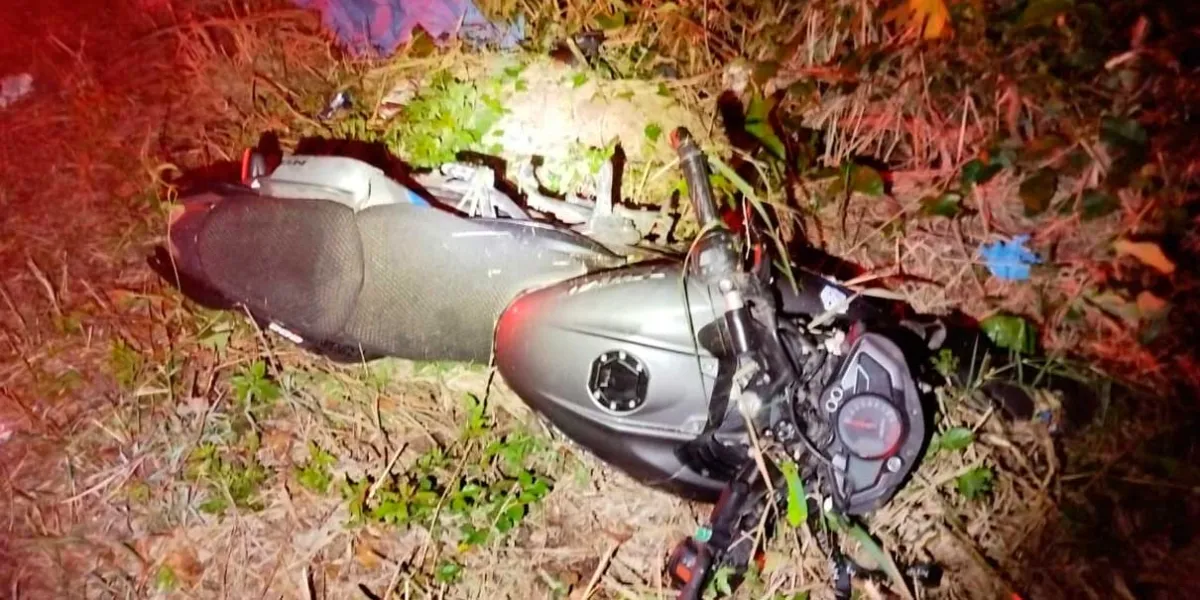Motociclista se mató al estrellarse contra un árbol en la Sierra Norte