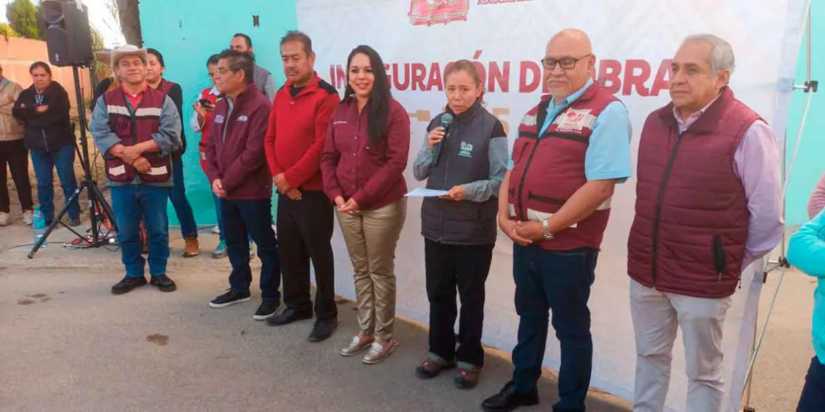 Rehabilitan drenaje sanitario en San Cristóbal Tepontla tras más de 35 años sin intervención