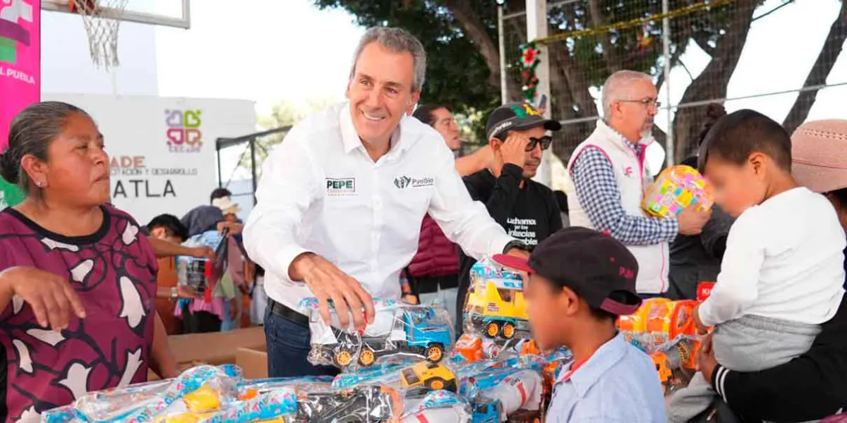 Gobierno de Puebla celebra el Día de Reyes con entrega de juguetes y actividades familiares